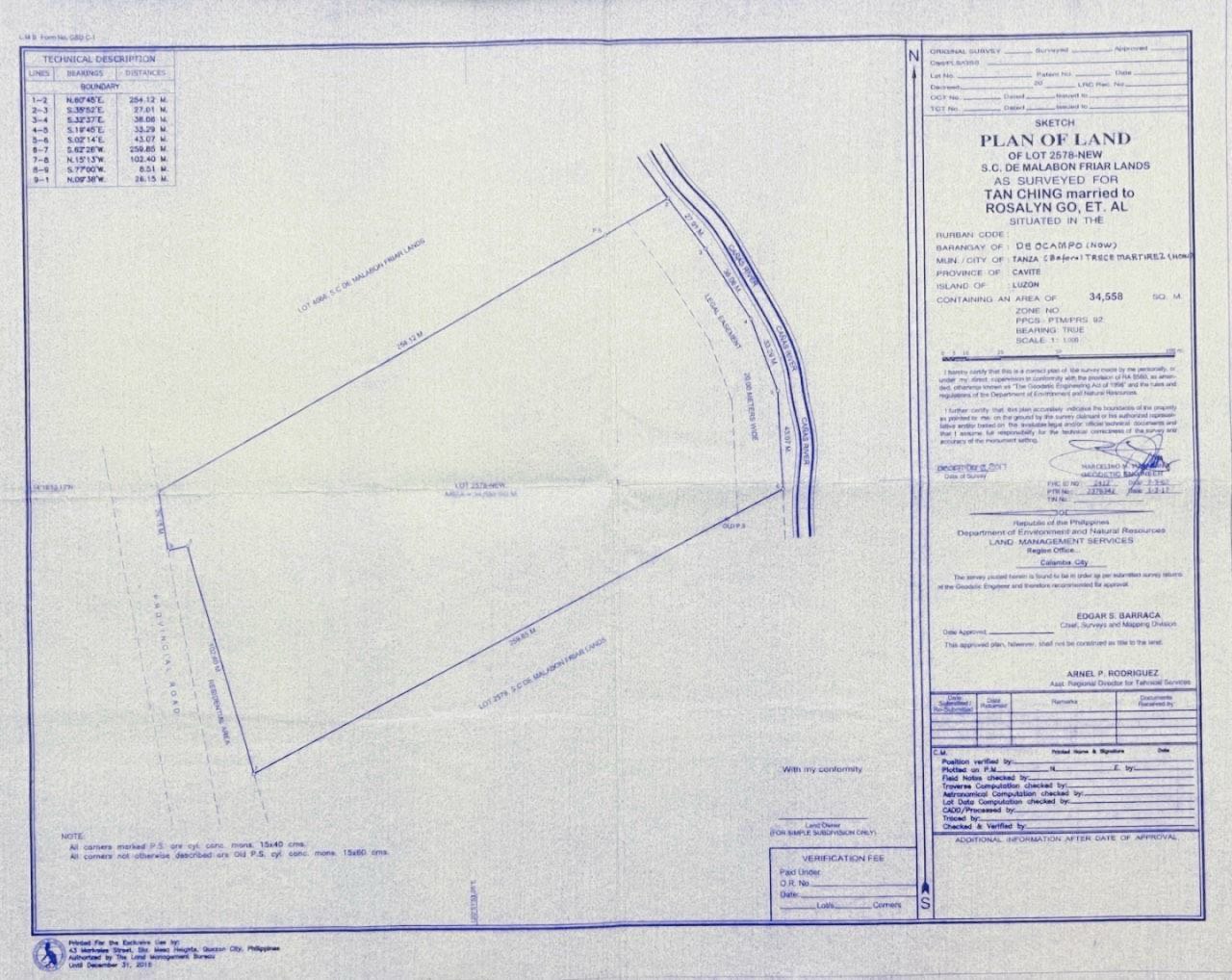 Tanza/Trece Martires Land