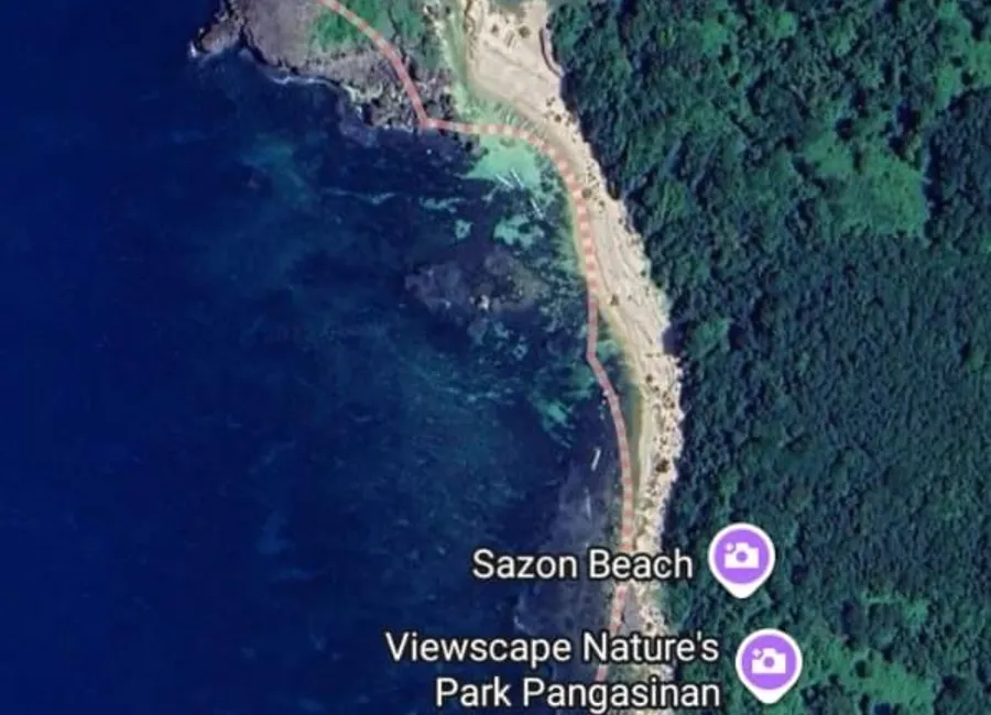 Beach Lot Poilitol Island, Alicopen Beach Centro Toma Bani PANGASINAN