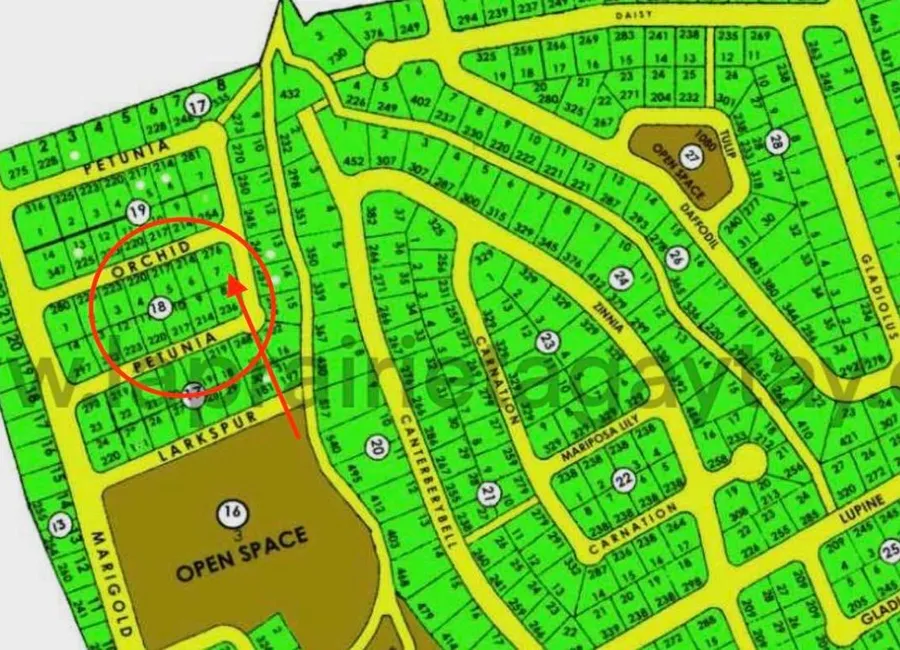 Corner Lot Prime lot For Sale at La Prairie Subdivision, Barangay Upli, Alfonso Cavite