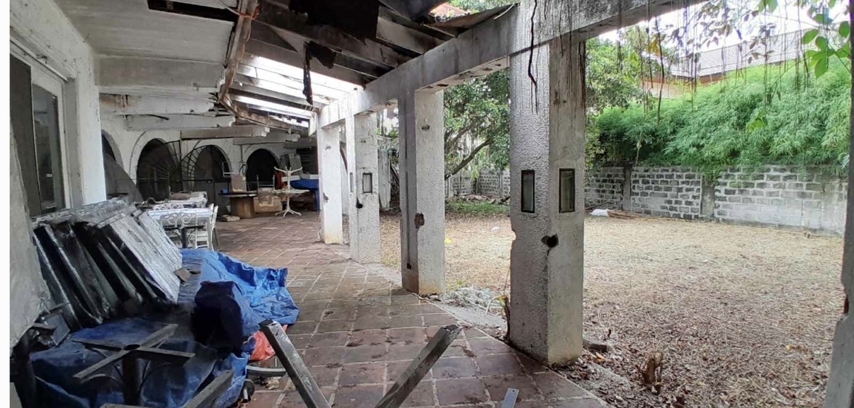 Alabang Hills Property with Existing Dilapidated Structure in ALABANG, MUNTINLUPA CITY